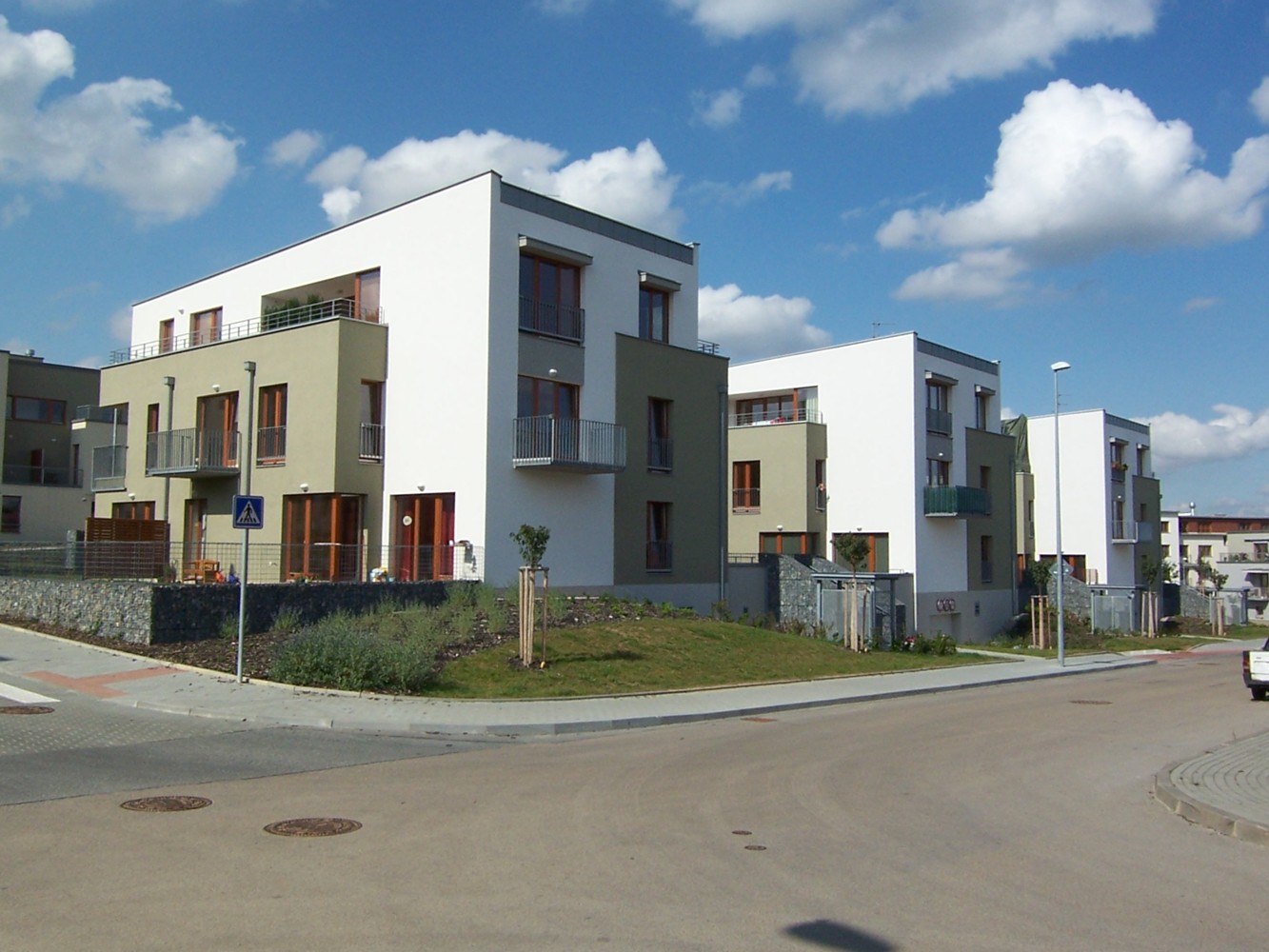 Bytové domy Zbraslav